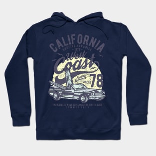 California Surfing Paradise West Coast Endless Summer Hoodie